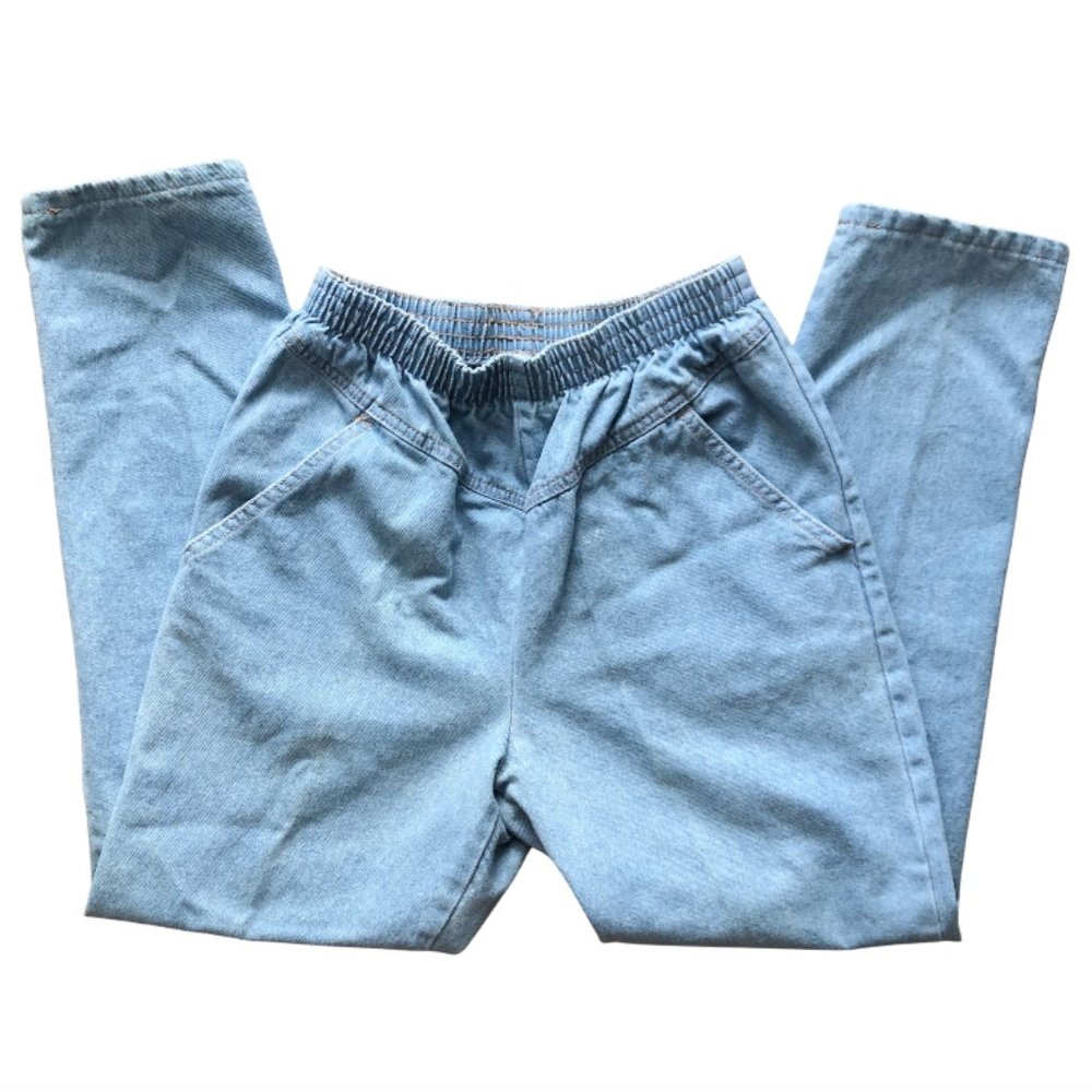 Vintage Lord Isaac Stretch Band Jeans Light Blue